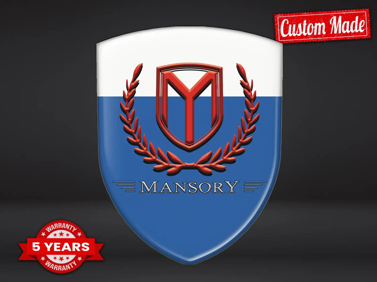 Mansory Adesivi e Decalcomanie Auto Stile Premium Regolabili